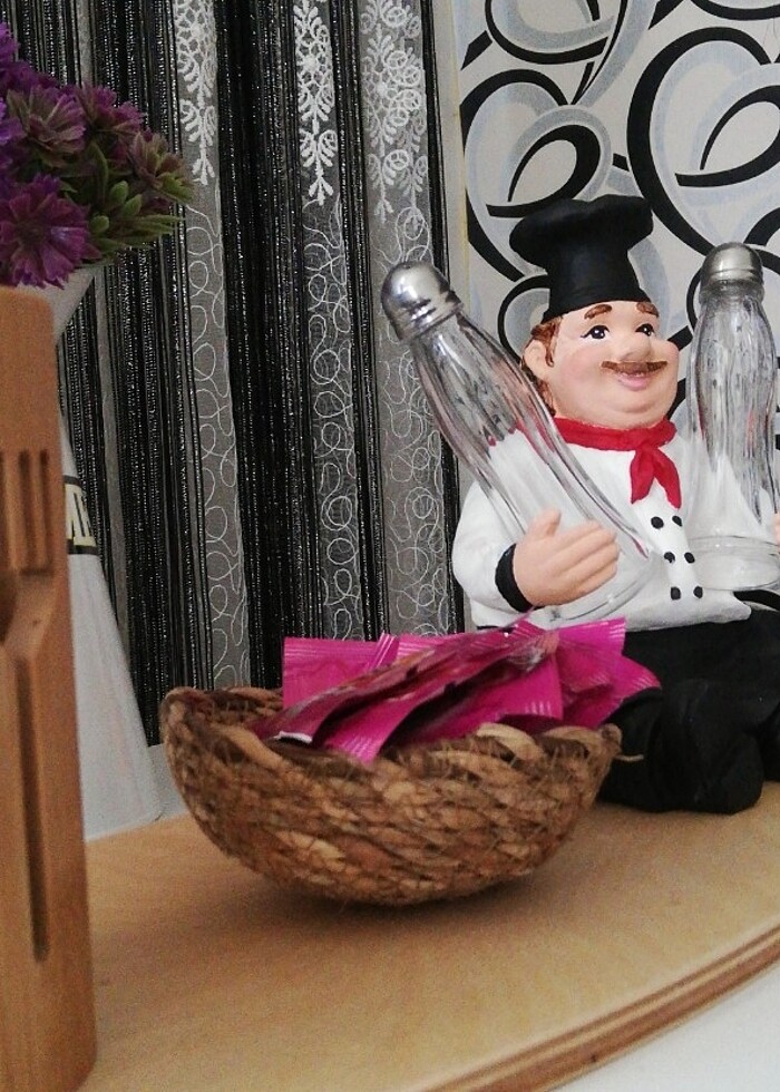 Masterchef tuzluk karabiberlik mutfak aksesuarı biblo - Görsel 4