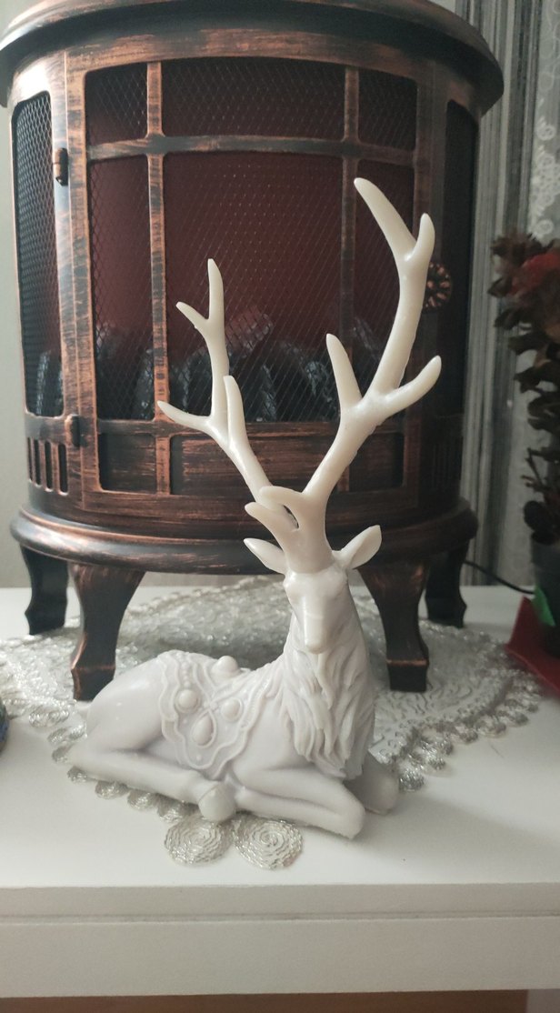 dekoratif geyik biblo - Görsel 3