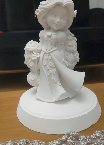 Rapunzel figür biblo - Görsel 2