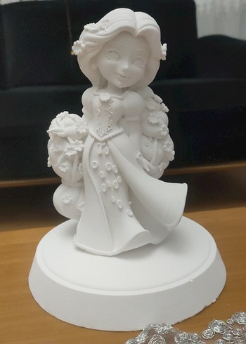 Rapunzel figür biblo - Görsel 3