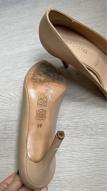 Promiss Promiss marka bej topuklu stiletto