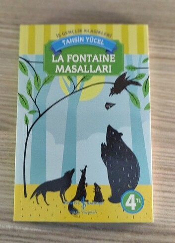 La Fontaine masalları çocuk-genç klasik kitap 