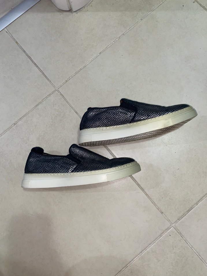 Gri süet Kadın Spor Ayakkabı - Görsel 2