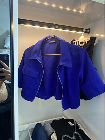 Crop ceket Milla
