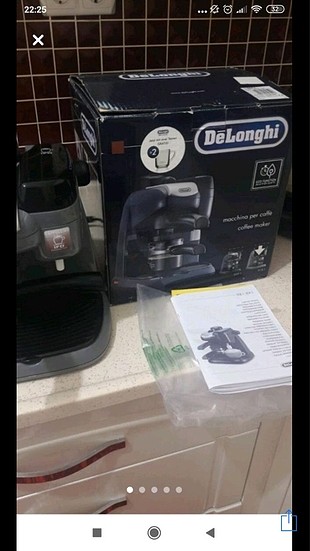  Beden Delionghi filtre kahve makinası