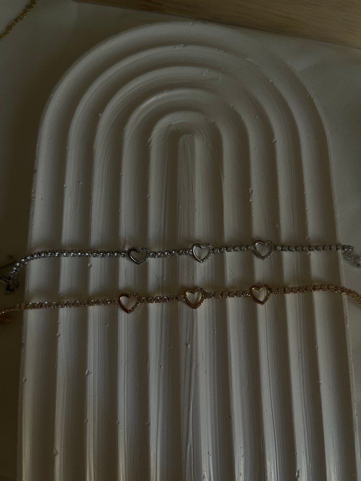 Altın Renk Zincir Detaylı Minimalist Bileklik - Görsel 2