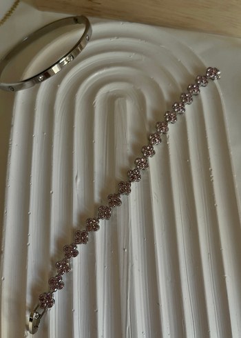 Pembe Van cleff bileklik - Görsel 3