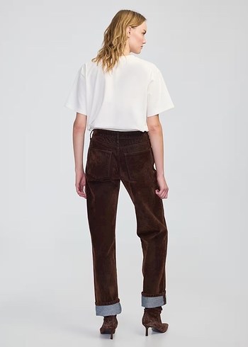 İpekyoll Flok baskılı jean - Görsel 4