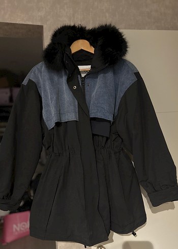 İpekyol denim detaylı parka - Görsel 6