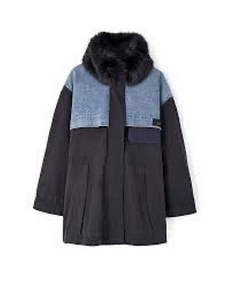 İpekyol denim detaylı parka - Görsel 3