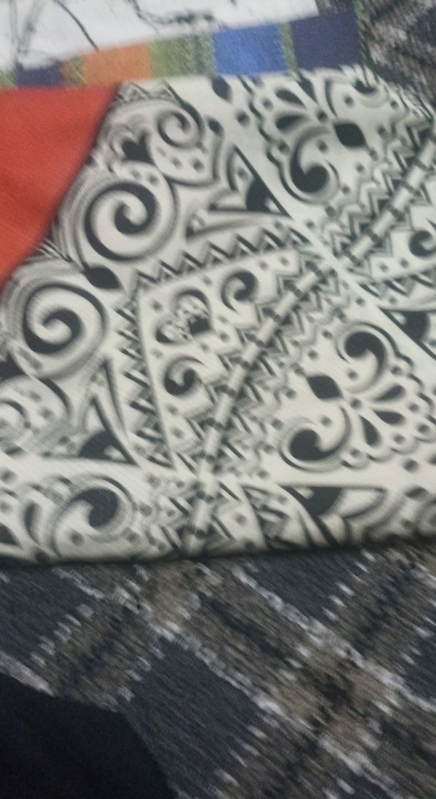 Uzun Çok Renkli Bohem kadın eşarp - Görsel 5