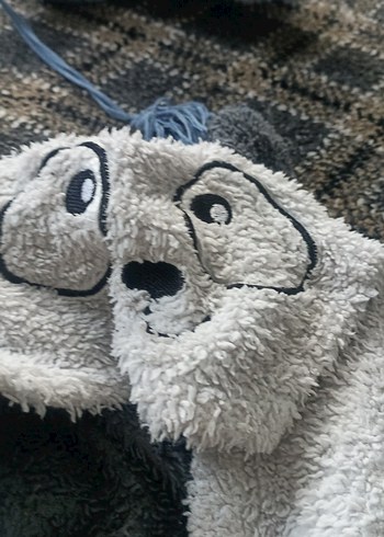 Yılan Desenli Gri Çocuk kışlık tulum - Görsel 3