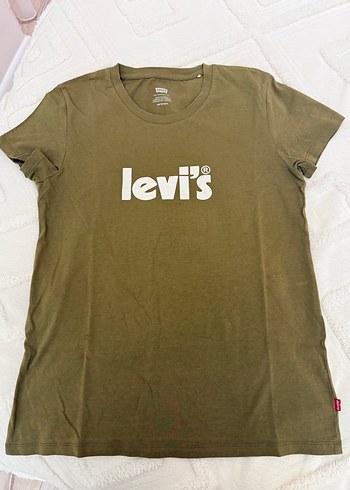 Levis Levi S Haki Bisiklet Yaka Tisort