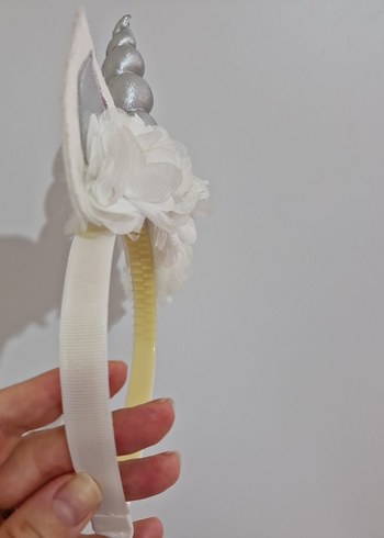  Beden beyaz Renk Beyaz Unicorn Saç Bandı