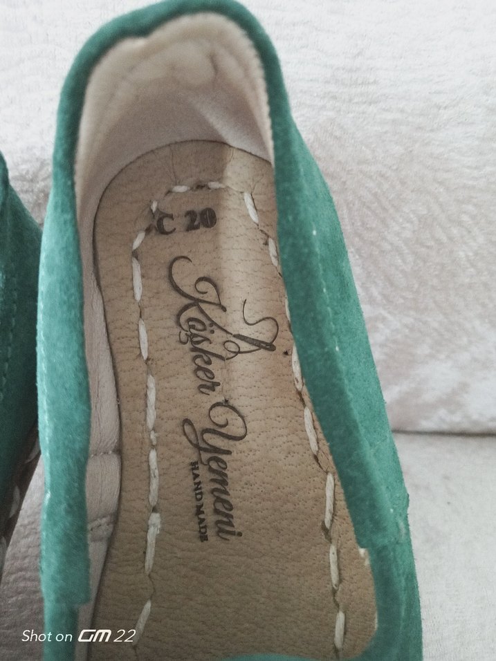 EL YAPIMI ÇOCUK AYAKKABISI. - Görsel 3