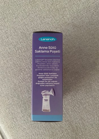 Lansinoh Anne Sütü Saklama Poşeti 25'li - Görsel 2