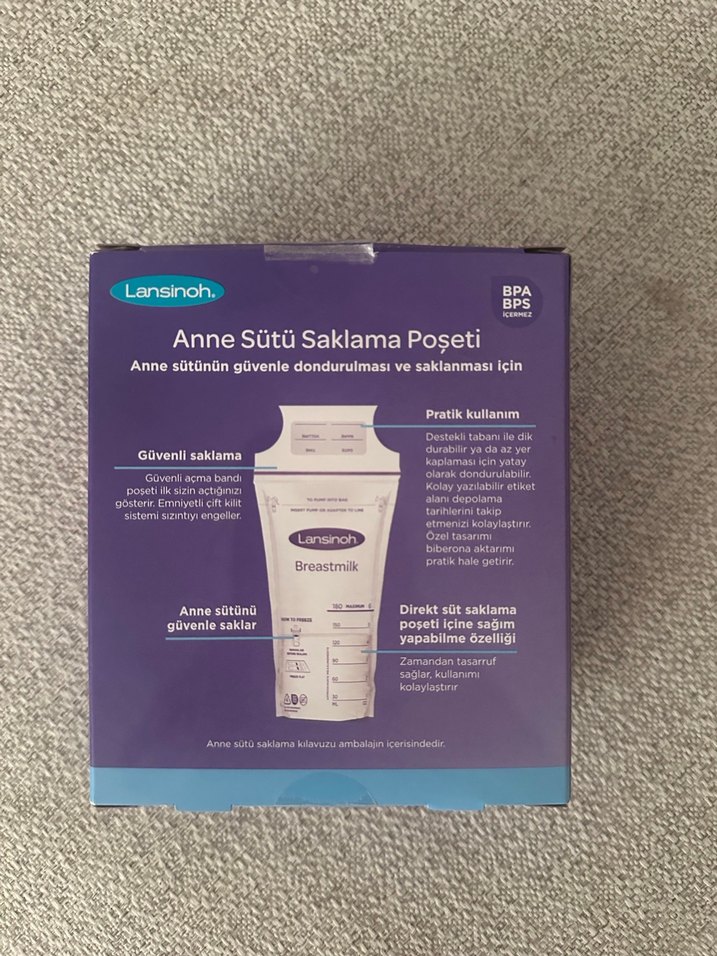 Lansinoh Anne Sütü Saklama Poşeti 25'li - Görsel 3