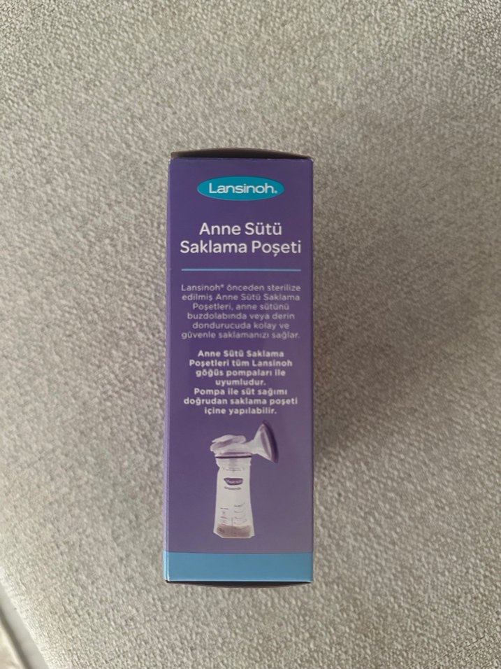 Lansinoh Anne Sütü Saklama Poşeti 25'li - Görsel 2