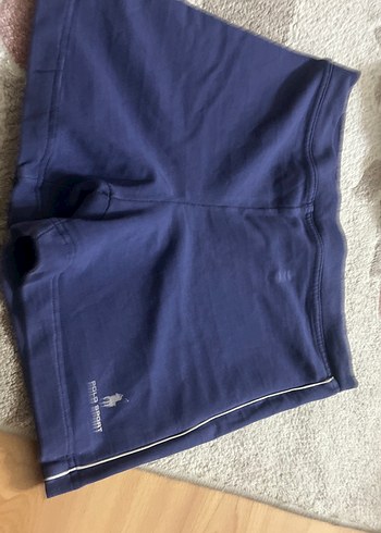 Mavi Polo Sport Hamile Şortu Fermuarlı - Görsel 2