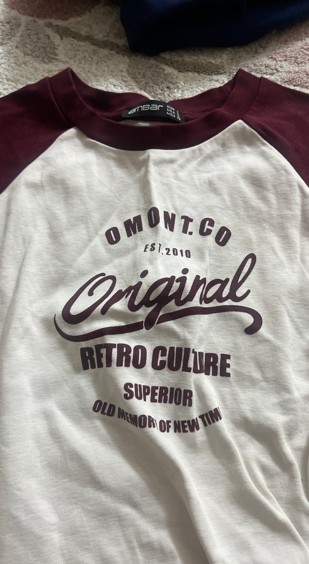 Baskılı, Kısa Kollu Hamile Tişörtü - Görsel 3