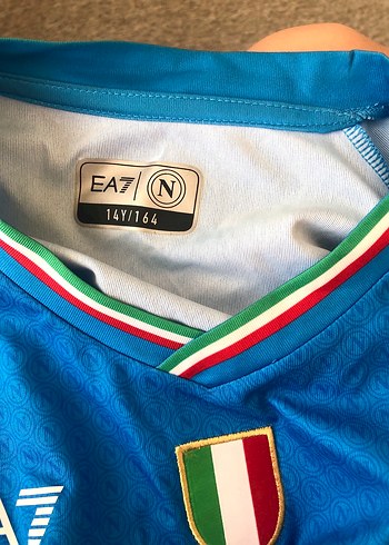 13-14 Yaş Beden mavi Renk Emporio Armani Napoli Forma