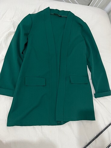 Yeşil blazer ceker
