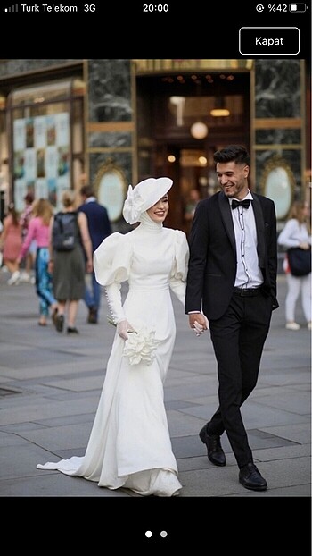 Tesettür nikah abiyesi