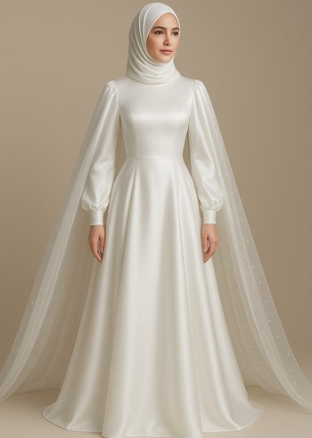 tesettür nikah abiyesi