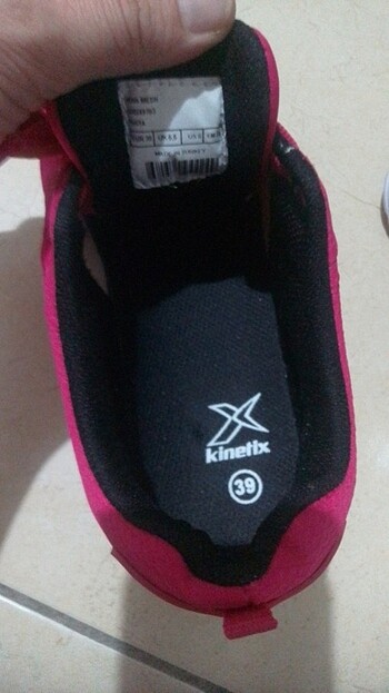 39 Beden pembe Renk Kinetix spor ayakkabı 