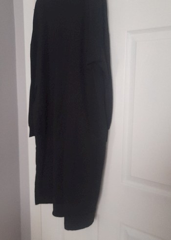 Siyah Kadın Uzun Kollu Rahat Tunik - Görsel 3