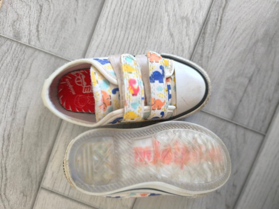 Renkli Baskılı  Çocuk Spor Ayakkabı - Görsel 2