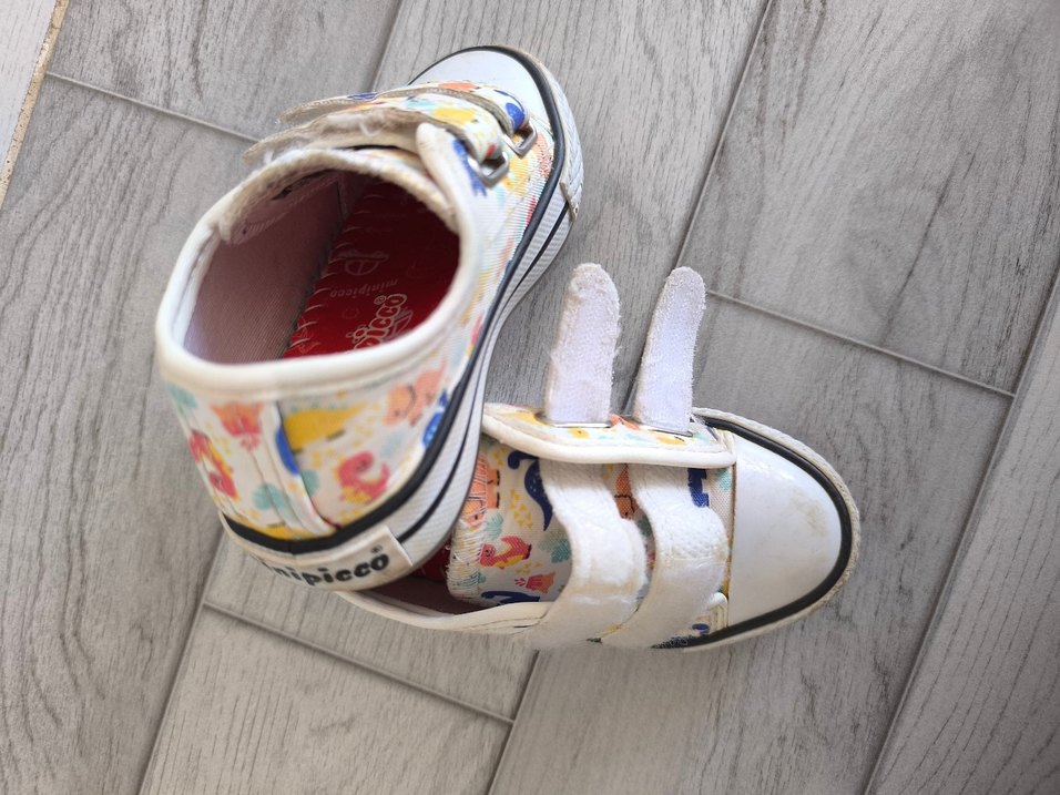 Renkli Baskılı  Çocuk Spor Ayakkabı - Görsel 4