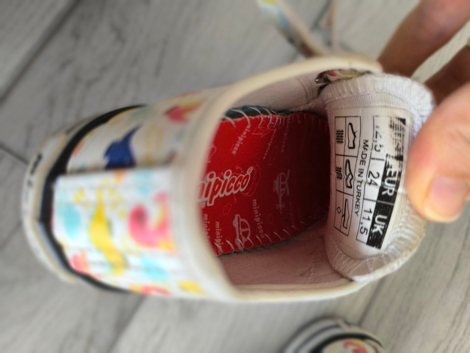 Renkli Baskılı  Çocuk Spor Ayakkabı - Görsel 3