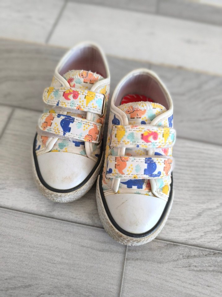 Renkli Baskılı  Çocuk Spor Ayakkabı - Görsel 5