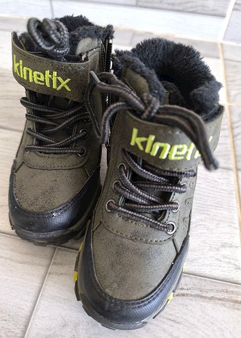 Kinetix Gri Erkek Çocuk Botu Velcro