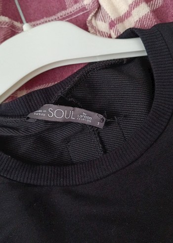 Siyah Uzun Kollu Salaş Kadın Tunik - Görsel 3