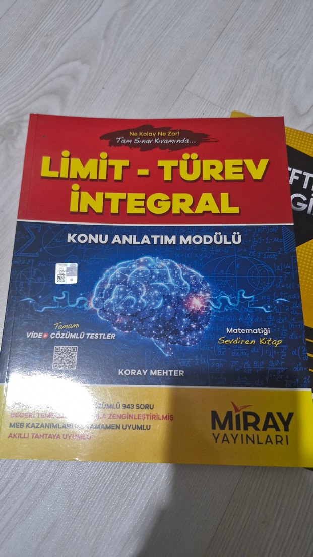 Limit-Türev İntegral Konu Anlatım Modülü Kitabı - Görsel 2
