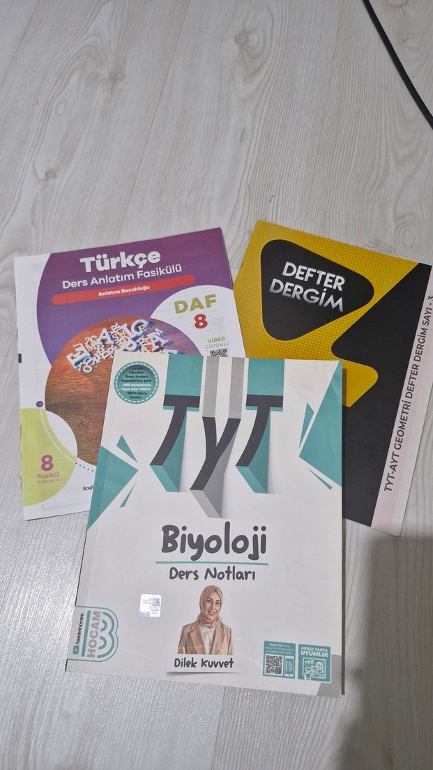 TYT Biyoloji Ders Notları - Dilek Kuvvet - Görsel 3