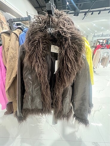 Kahverengi kaban Afgan penny Lane coat