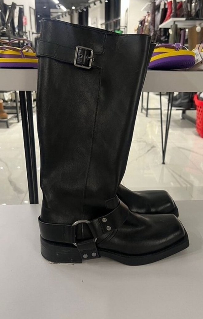 Pull and bear kare burun çizme - Görsel 2