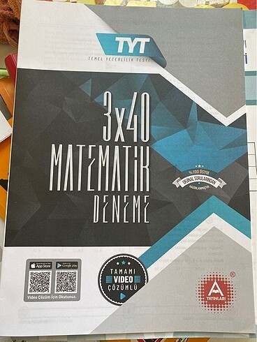  Deneme yks matematik tyt ayt tüm dersler