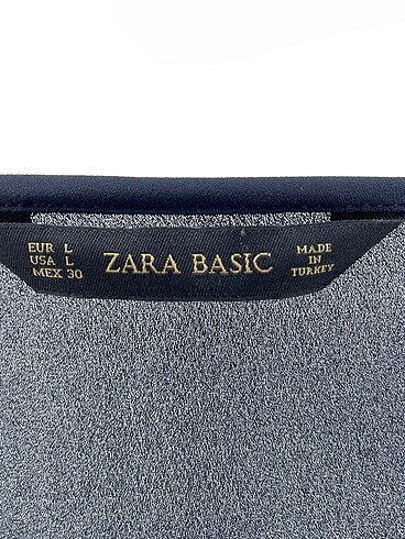 l Beden lacivert Renk Zara Bluz %70 İndirimli.