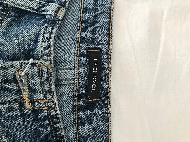 s Beden mavi Renk trendyolmilla koyu kot pantolon
