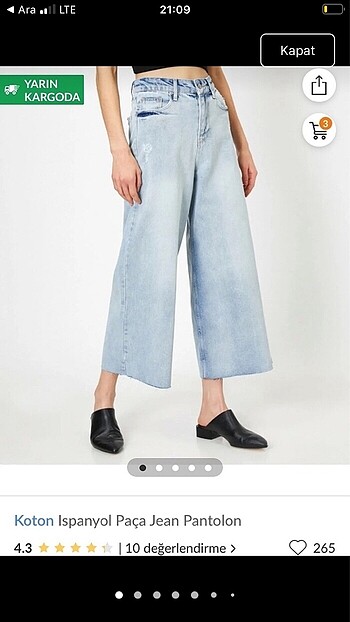 Wide leg aesthetic açık mavi jean