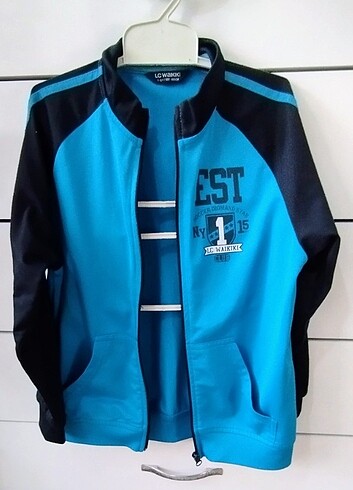 LC Waikiki LCW 7-8 yaş eşofman üstü/hırka