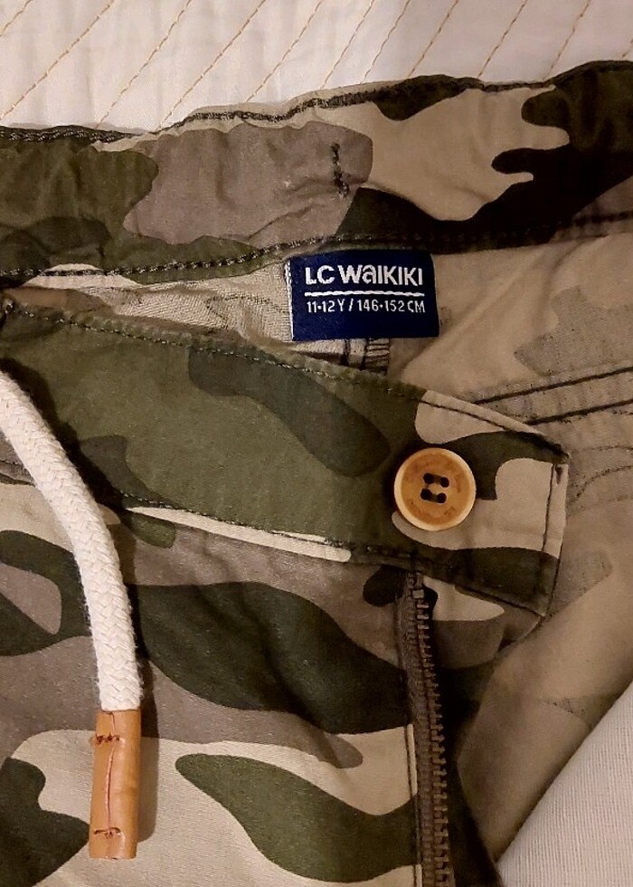 Erkek çocuk kumaş şort  - Görsel 3