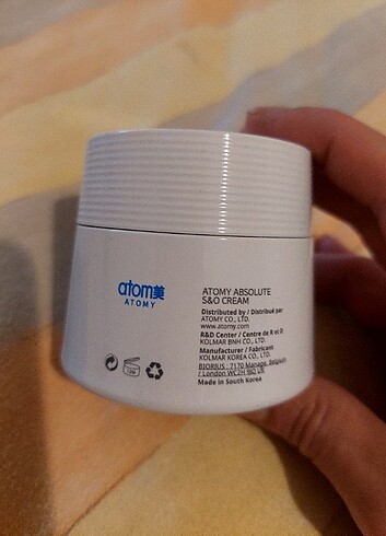 Beden Renk Atom absolute s&o cream