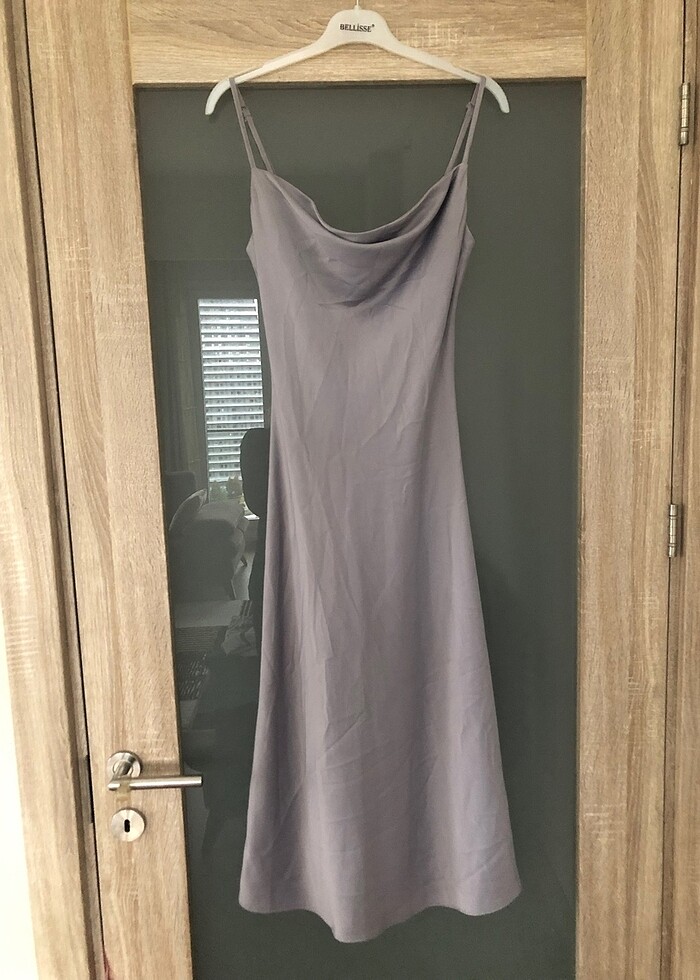 Saten elbise - Görsel 2