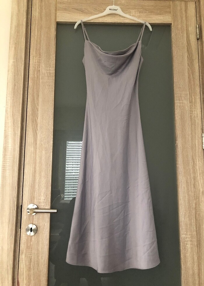 Saten elbise - Görsel 3