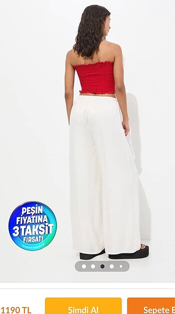 Diğer Saten pantolon